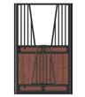 Nobleman Grill Top V-Door - Galvanized
